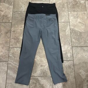 Bundle‎ of 2 Dunning Men’s Player Fit 5-Pocket Golf Pant  sz 34 x 30